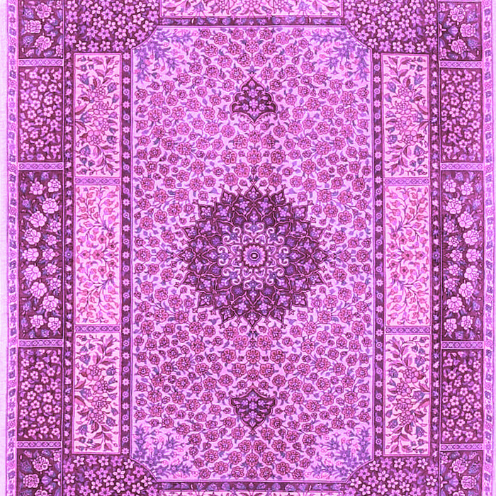 Machine Washable Persian Purple Traditional Area Rugs, wshtr3165pur
