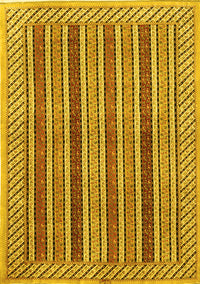 Persian Yellow Traditional Rug, tr3166yw