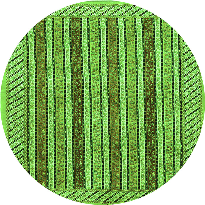 Machine Washable Persian Green Traditional Area Rugs, wshtr3166grn