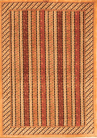 Persian Orange Traditional Rug, tr3166org