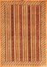 Persian Orange Traditional Rug, tr3166org