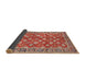 Sideview of Traditional Red Persian Rug, tr3167