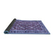 Sideview of Persian Blue Traditional Rug, tr3167blu