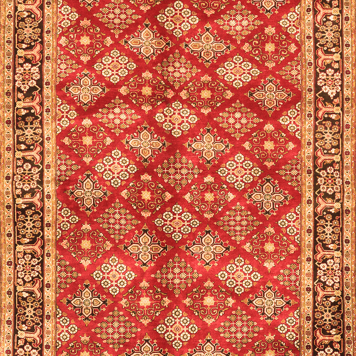 Persian Orange Traditional Rug, tr3167org