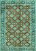 Persian Turquoise Traditional Rug, tr3167turq