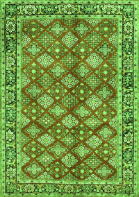 Persian Green Traditional Rug, tr3167grn