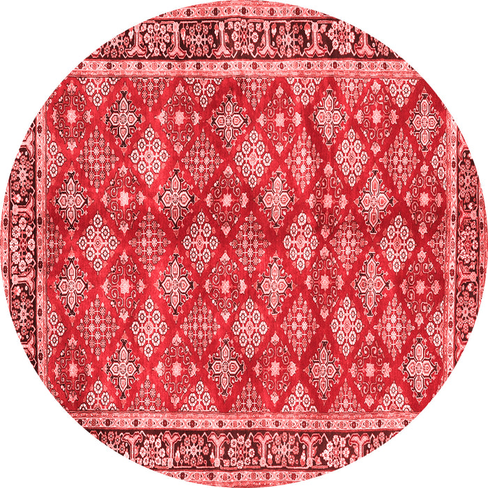 Machine Washable Persian Red Traditional Rug, wshtr3167red