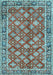 Persian Light Blue Traditional Rug, tr3167lblu