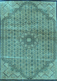 Persian Light Blue Traditional Rug, tr3168lblu