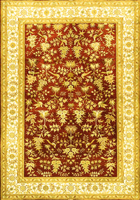 Persian Yellow Traditional Rug, tr3169yw