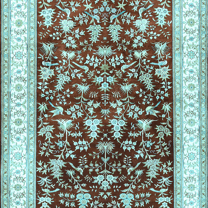 Persian Light Blue Traditional Rug, tr3169lblu