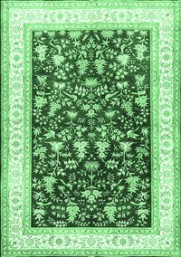 Persian Emerald Green Traditional Rug, tr3169emgrn