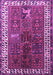 Machine Washable Persian Purple Traditional Area Rugs, wshtr316pur