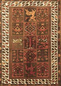 Persian Brown Traditional Rug, tr316brn