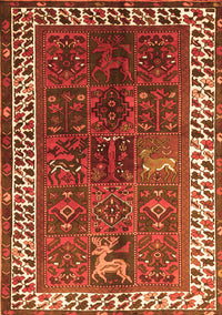 Persian Orange Traditional Rug, tr316org