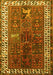 Machine Washable Persian Yellow Traditional Rug, wshtr316yw