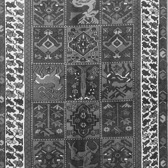 Persian Gray Traditional Rug, tr316gry