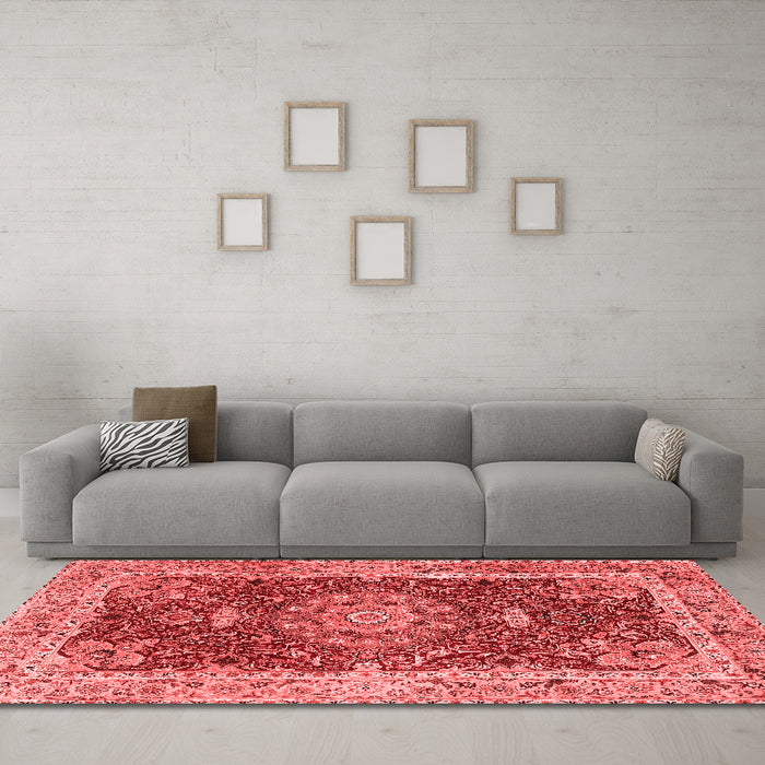 Traditional Red Washable Rugs