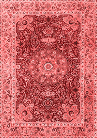 Medallion Red Traditional Rug, tr3170red