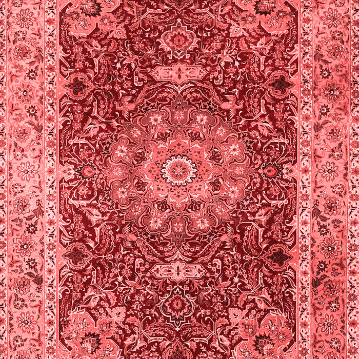 Medallion Red Traditional Area Rugs