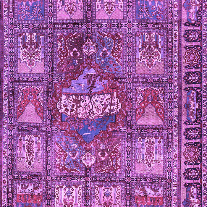 Animal Purple Traditional Rug, tr3171pur