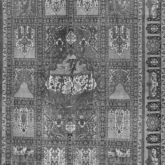Animal Gray Traditional Rug, tr3171gry