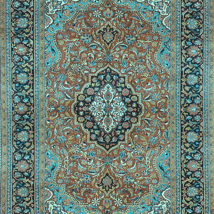 Persian Light Blue Traditional Rug, tr3172lblu