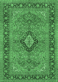Persian Emerald Green Traditional Rug, tr3172emgrn
