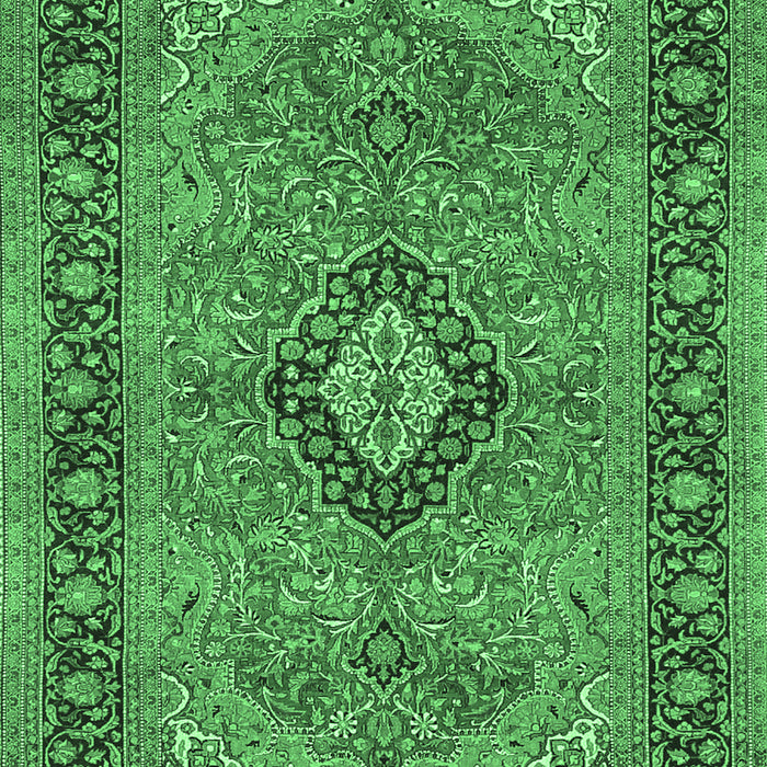 Persian Emerald Green Traditional Rug, tr3172emgrn