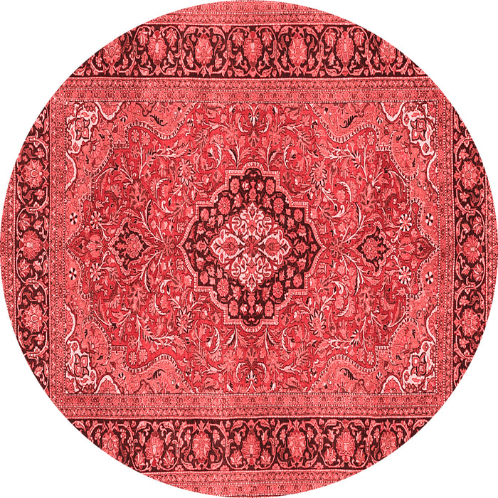 Machine Washable Persian Red Traditional Rug, wshtr3172red