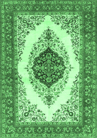 Persian Emerald Green Traditional Rug, tr3173emgrn
