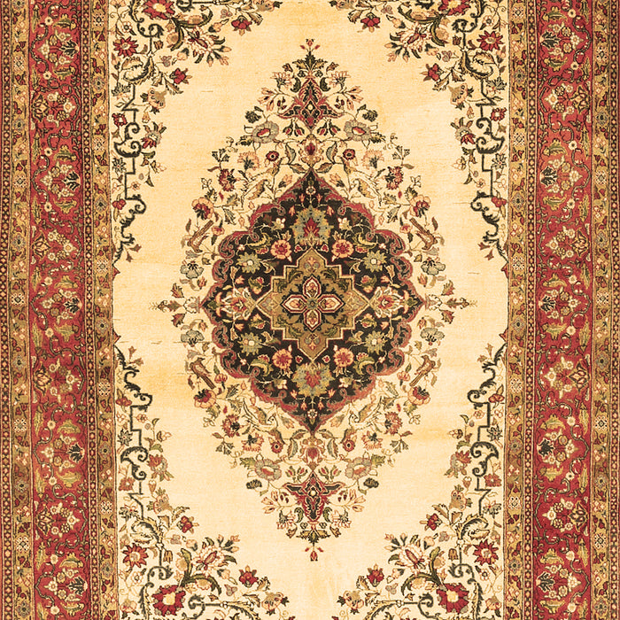 Machine Washable Persian Brown Traditional Rug, wshtr3173brn