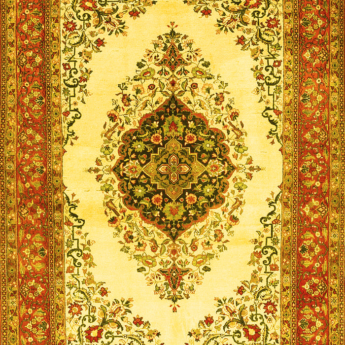 Persian Yellow Traditional Rug, tr3173yw
