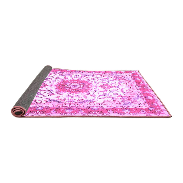Sideview of Persian Purple Traditional Rug, tr3174pur
