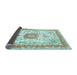 Sideview of Persian Light Blue Traditional Rug, tr3174lblu