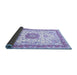 Sideview of Persian Blue Traditional Rug, tr3174blu