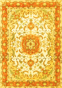 Persian Yellow Traditional Rug, tr3174yw