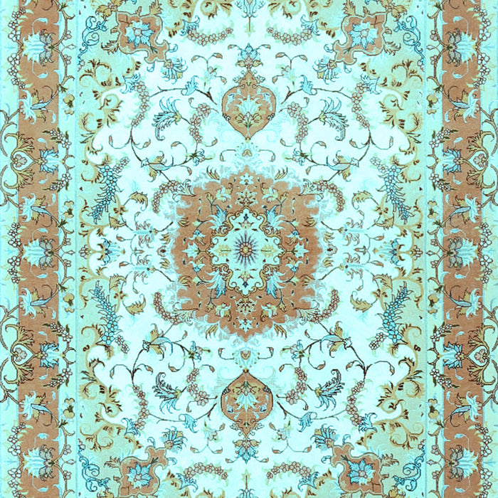 Persian Light Blue Traditional Rug, tr3174lblu