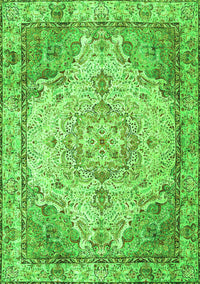 Persian Green Traditional Rug, tr3175grn