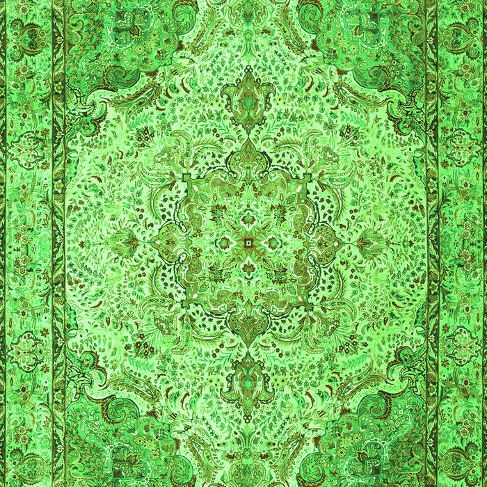 Persian Green Traditional Rug, tr3175grn