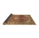 Sideview of Persian Brown Traditional Rug, tr3176brn