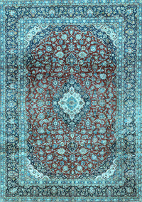 Persian Light Blue Traditional Rug, tr3176lblu