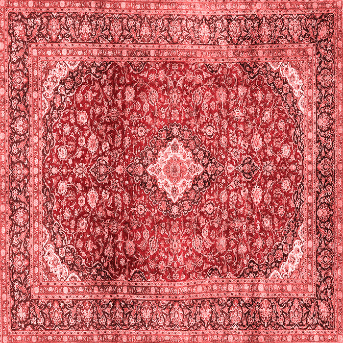 Machine Washable Persian Red Traditional Rug, wshtr3176red