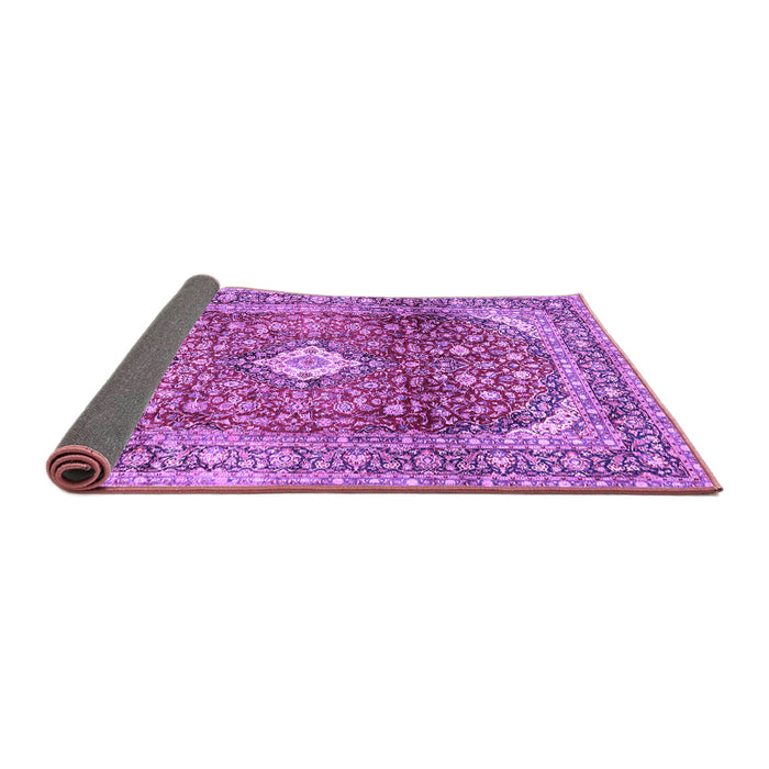 Sideview of Persian Purple Traditional Rug, tr3176pur