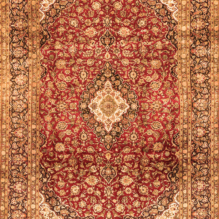 Persian Orange Traditional Rug, tr3176org