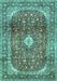 Persian Turquoise Traditional Rug, tr3176turq