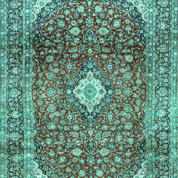 Persian Turquoise Traditional Rug, tr3176turq