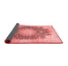 Medallion Red Traditional Area Rugs