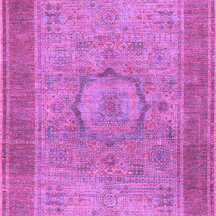 Medallion Purple Traditional Rug, tr3178pur