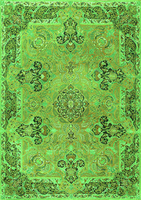 Persian Green Traditional Rug, tr3179grn